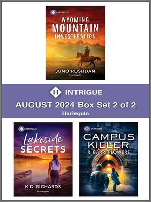 Harlequin Intrigue August 2024--Box Set 2 of 2 - ebook